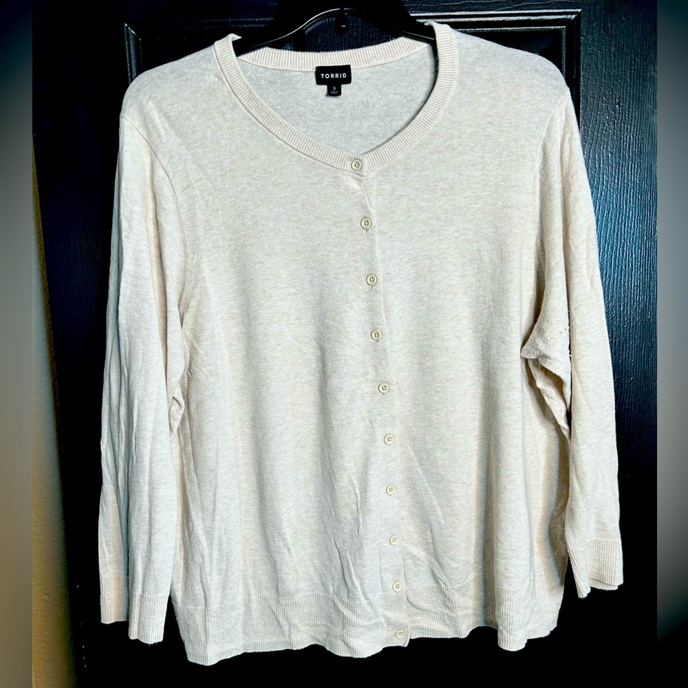 Torrid Button Down Cardigan